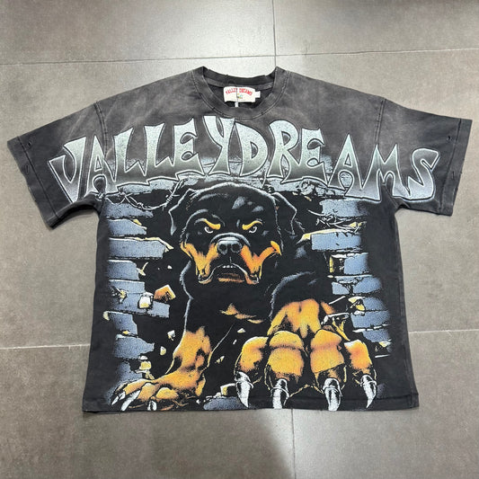 Vale Forever Rottweiller Big Tee - Black