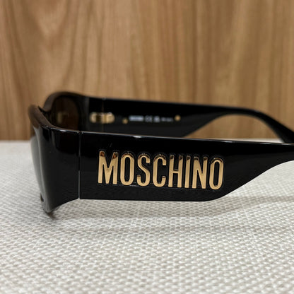 Moschino MOS145/S Sunglasses - Black & Gold