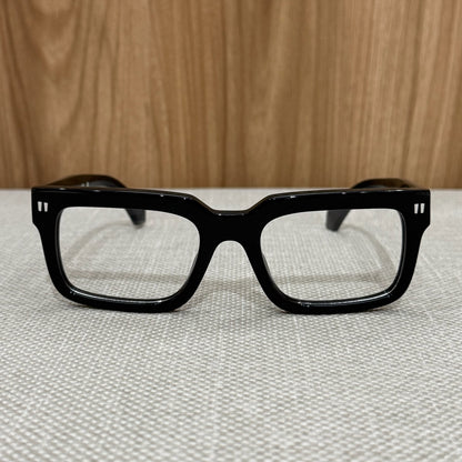 Off White Clip-On Logo Sunglasses - Black