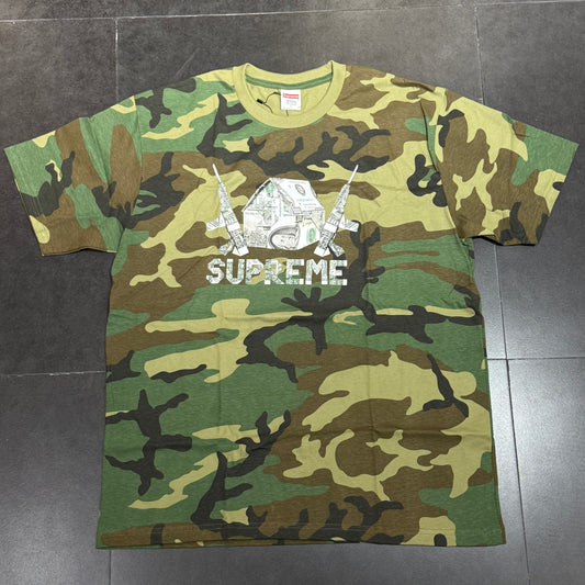Supreme Origami Tee - Woodland Camo