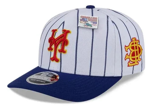 Gorra New Era MLB New York Mets Big League Chew 9Seventy - White