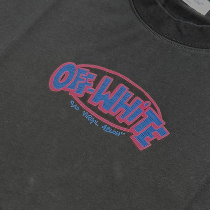 Off White Sketch Arrow Skate Tee - Black