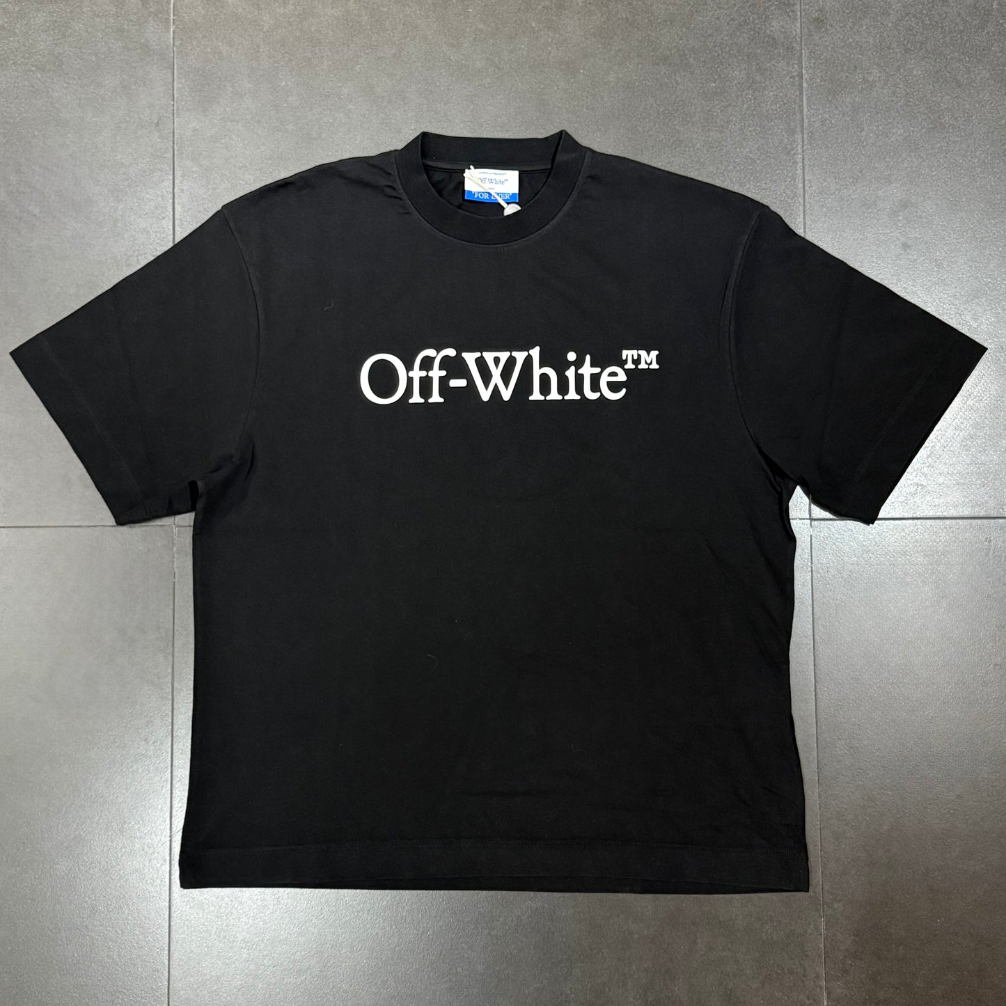 Off White Big Bookish Tee - Black