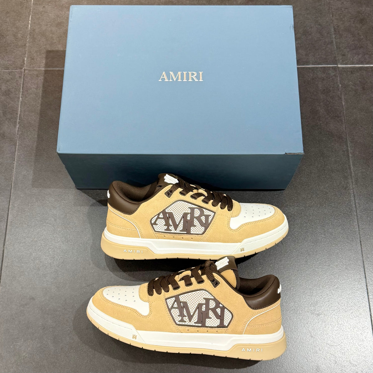 Amiri Classic Low - Tan & Brown