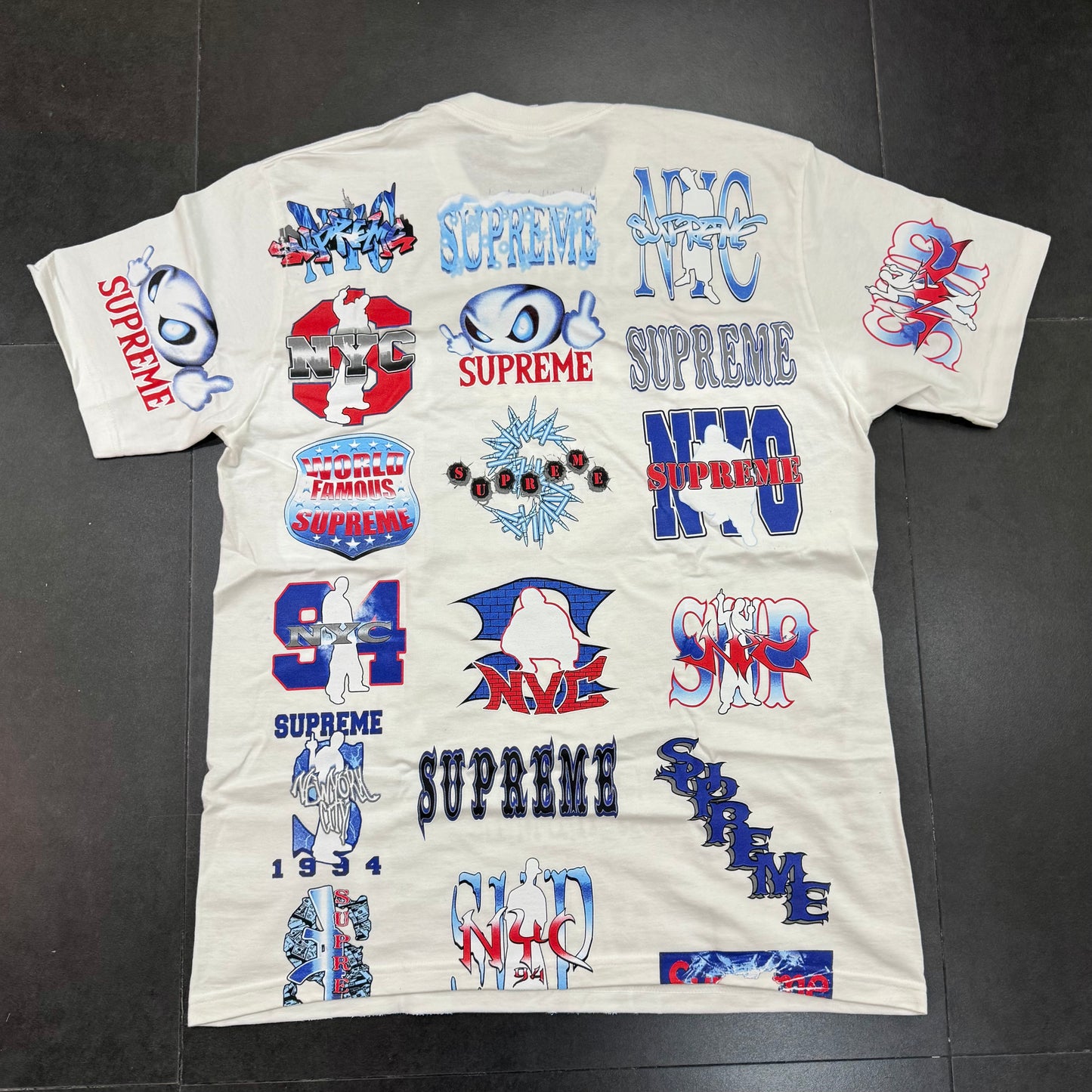 Supreme Flash Tee - White