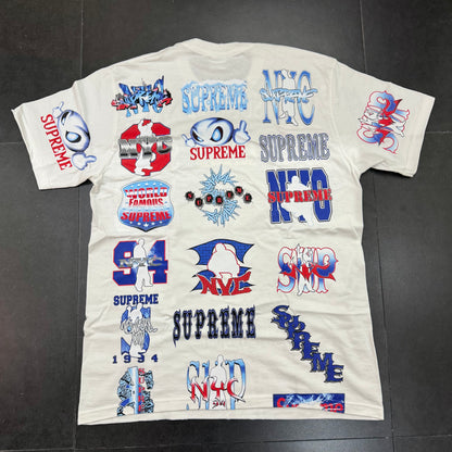 Supreme Flash Tee - White