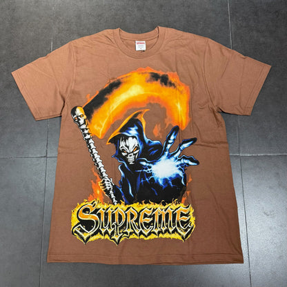 Supreme Grim Reaper  Tee - Brown