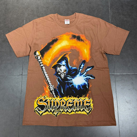 Supreme Grim Reaper  Tee - Brown