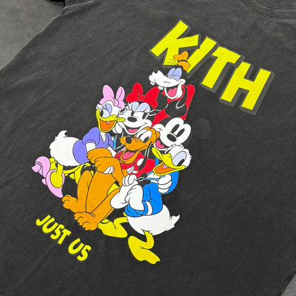 Kith x Disney Mickey & Friends Tee - Black