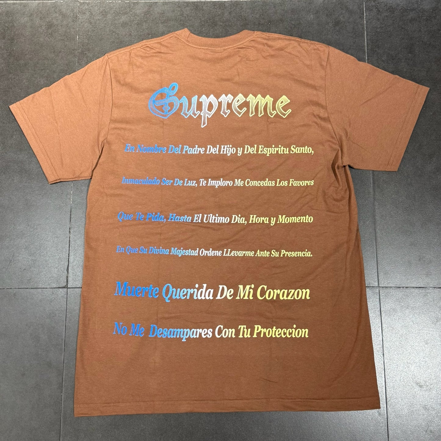 Supreme Grim Reaper  Tee - Brown
