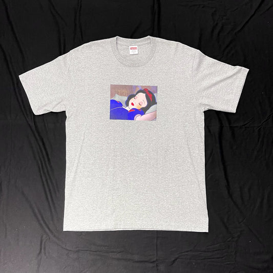 Supreme Snow White Tee - Heather Grey