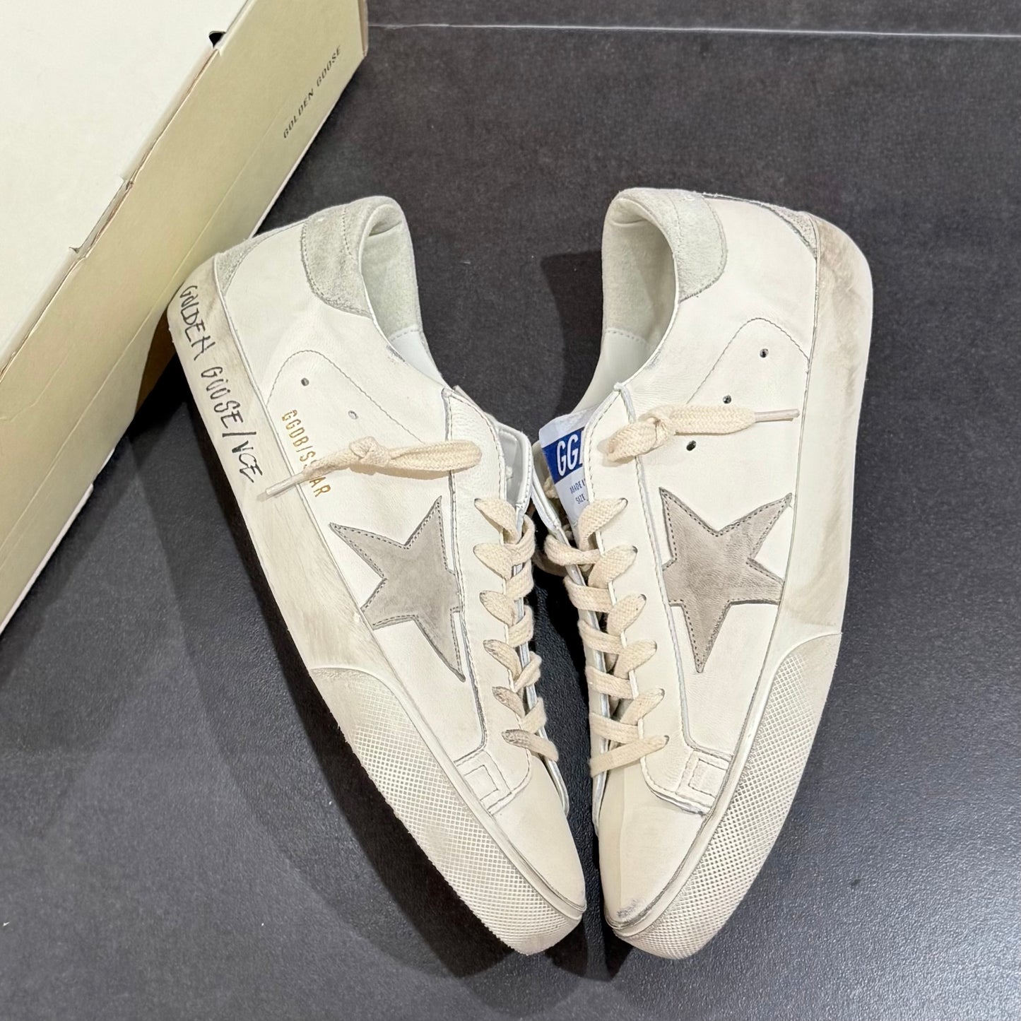 Golden Goose Super-Star - White Ice Grey