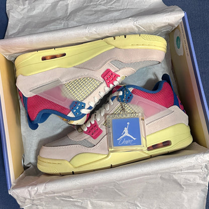 Jordan 4 x Union - Guava Ice