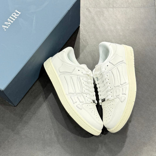 Amiri Skel Top Low - Triple White