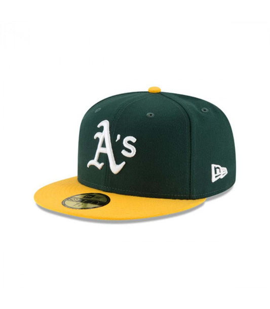 Gorra New Era MLB Oakland Athletics 59Fifty ACPERF Dark Green
