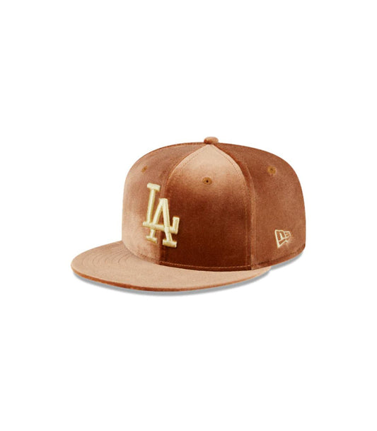 Gorra New Era MLB Los Angeles Dodgers 59Fifty Vintage Velvet - Gold