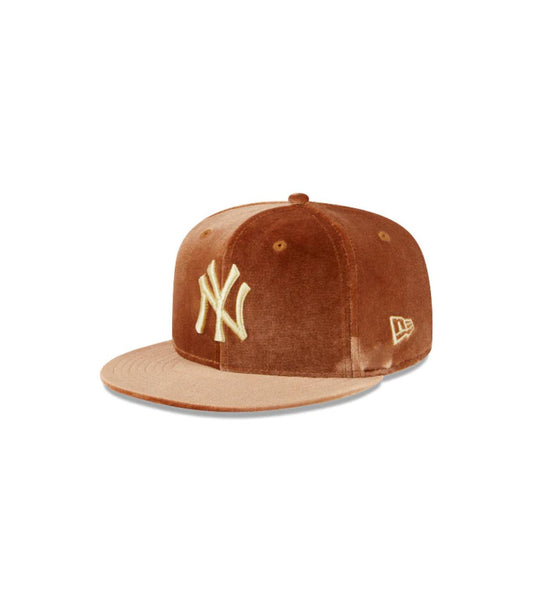 Gorra New Era MLB New York Yankees 59Fifty Vintage Velvet - Gold
