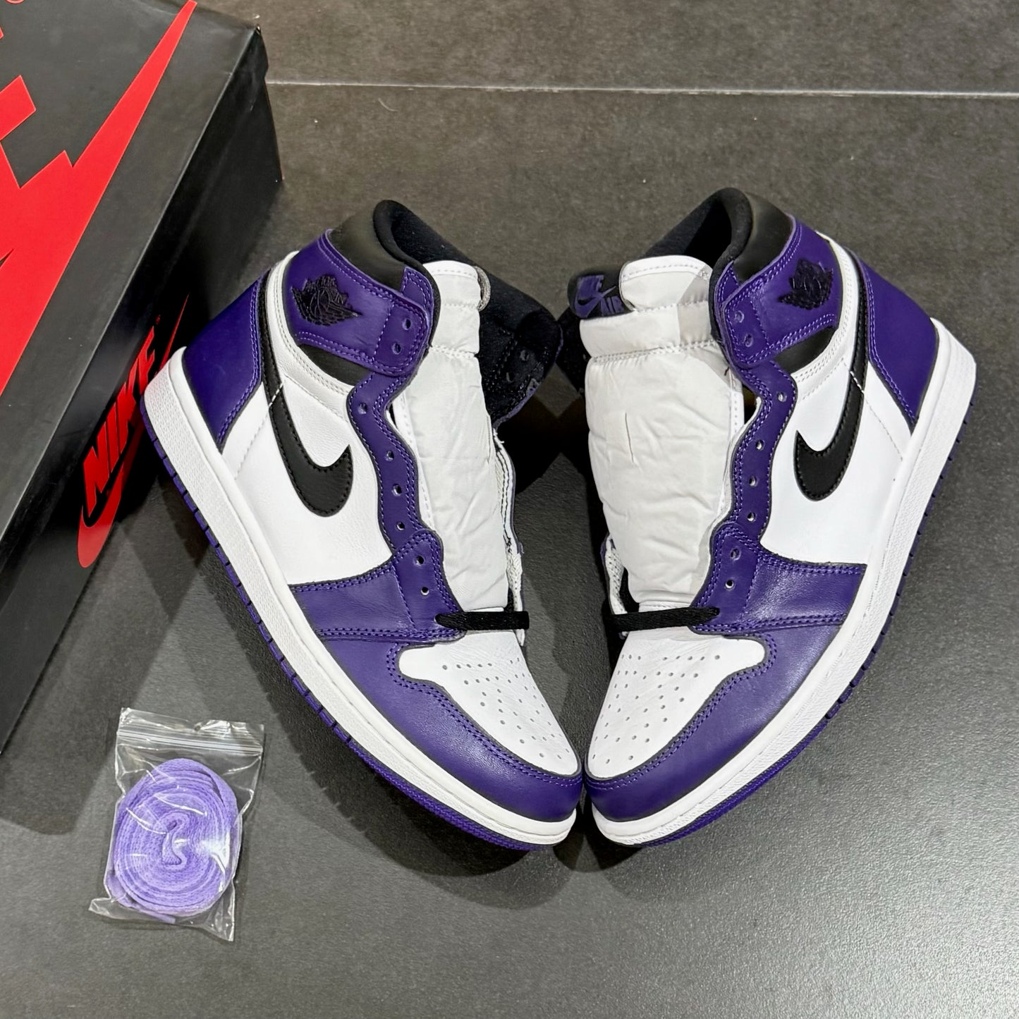 Jordan 1 High - Court Purple White
