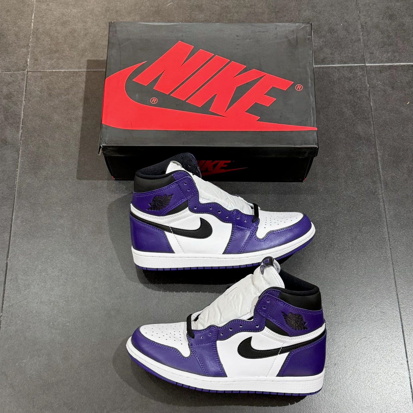 Jordan 1 High - Court Purple White