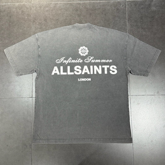 All Saints Soleil Tee - Washed Black