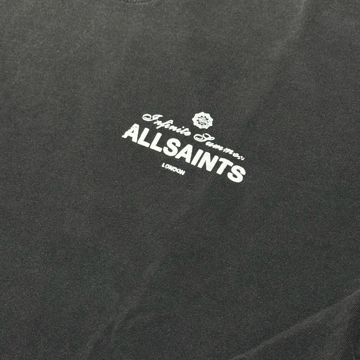 All Saints Soleil Tee - Washed Black