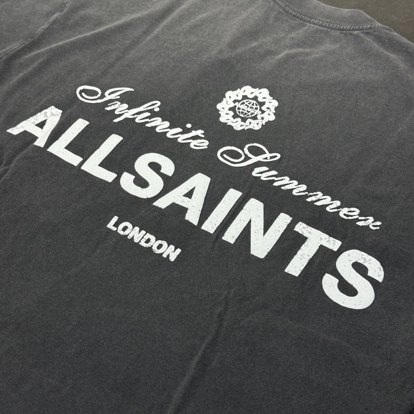 All Saints Soleil Tee - Washed Black