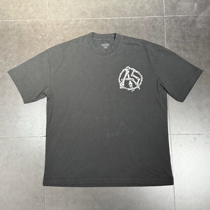 All Saints Anatomica Tee - Washed Black