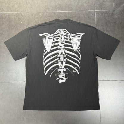 All Saints Anatomica Tee - Washed Black