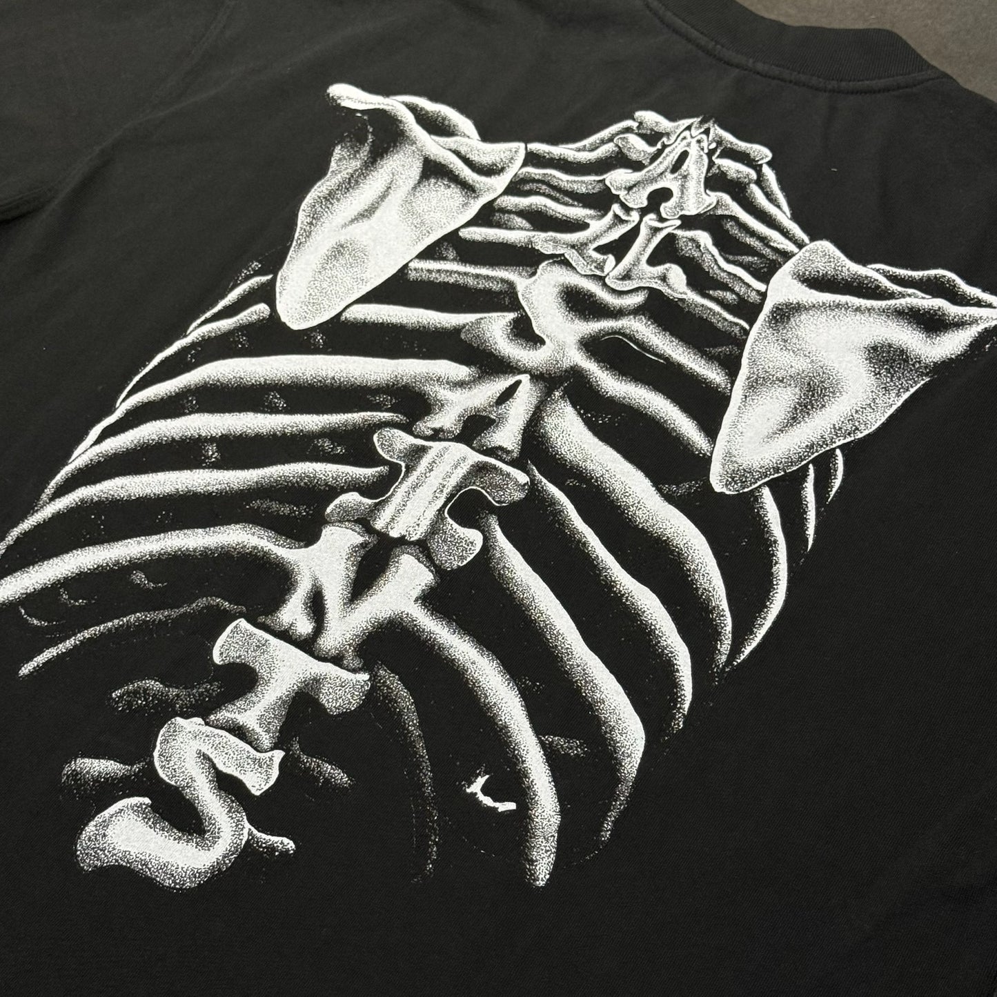 All Saints Anatomica Tee - Washed Black