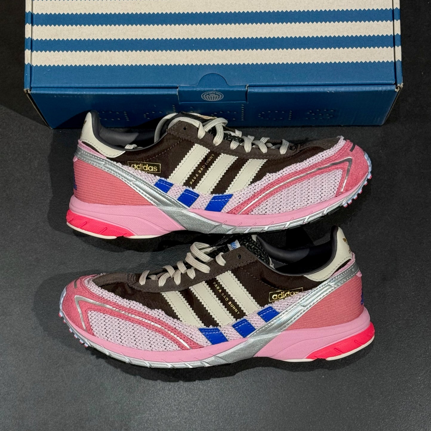 Adidas x Bad Bunny Adizero SL 72 - Brown Clear Pink