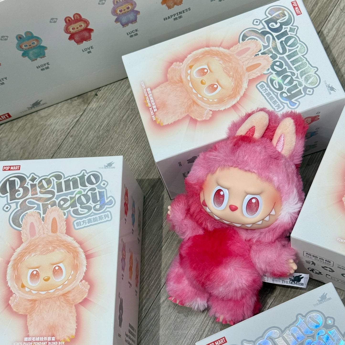 Labubu The Monsters Big Into Energy Vinyl Plush Blind Box