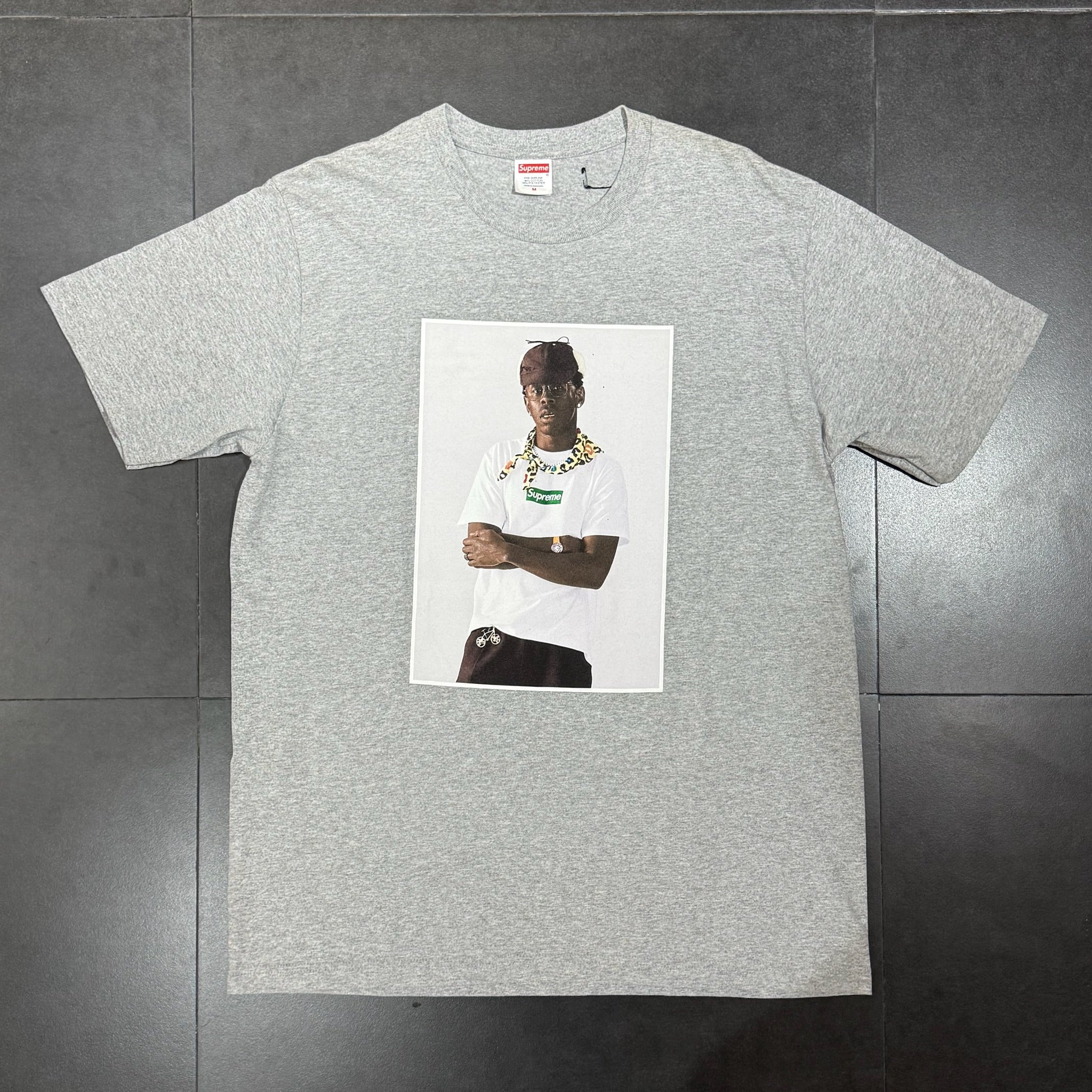 Supreme x Tyler The Creator Tee - Heather Grey – Pulse Boutique
