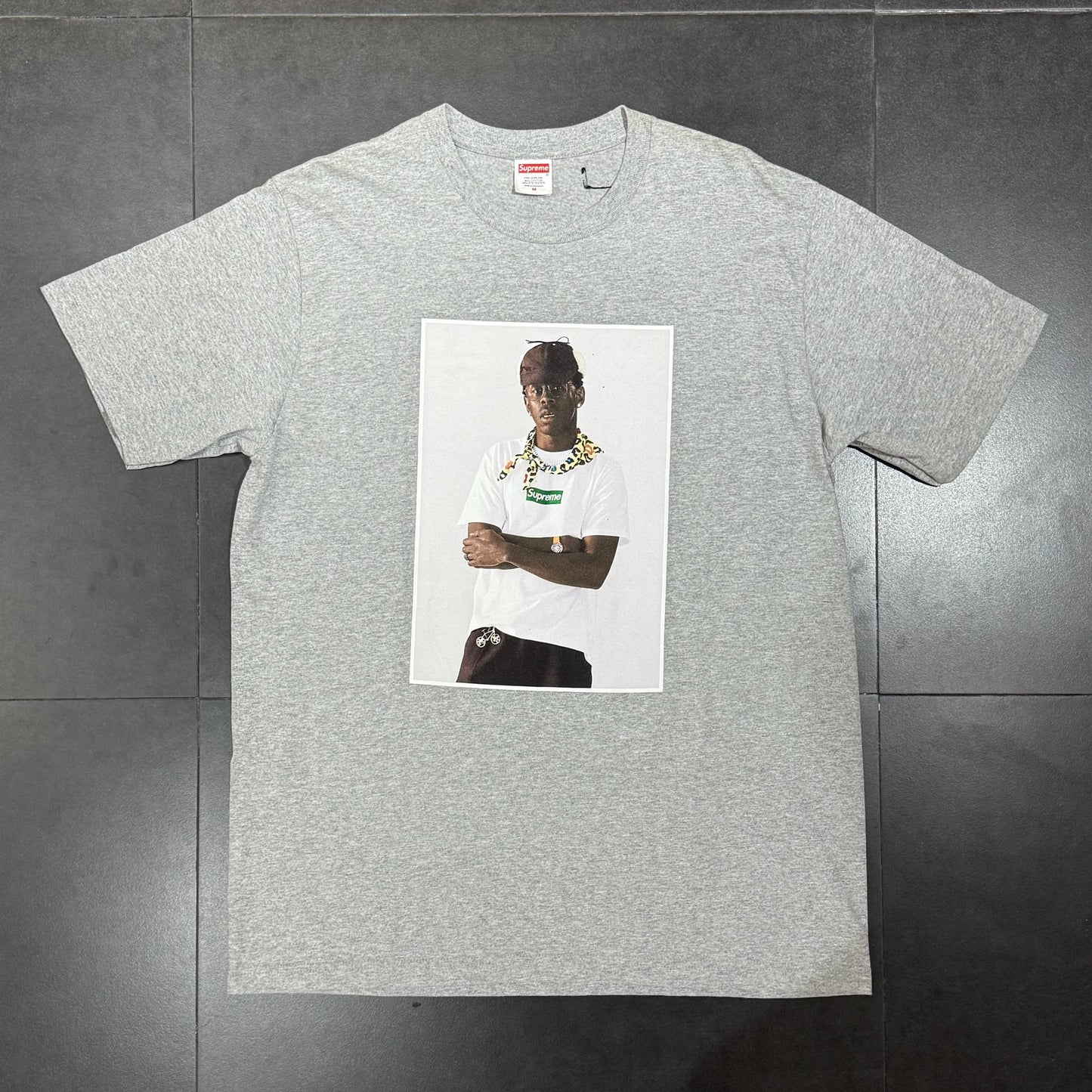 Supreme Tyler The Creator Tee - Heather Grey