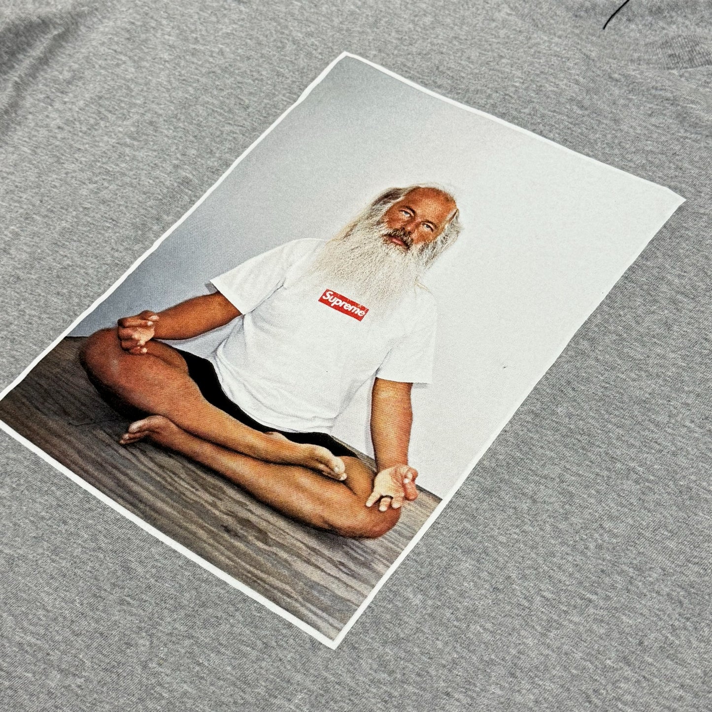 Supreme x Rick Rubin Tee - Heather Grey