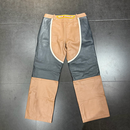 Jordan x Travis Scott Leather Pants Cactus Jack - Archaeo Brown