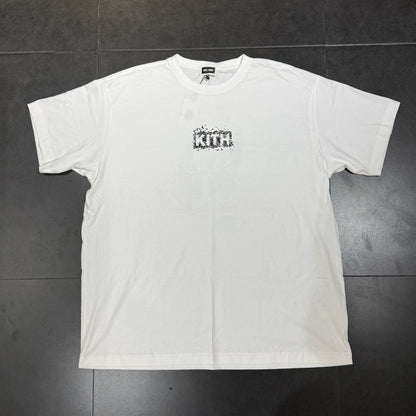 Kith x Batman Bats Box Logo Tee - White