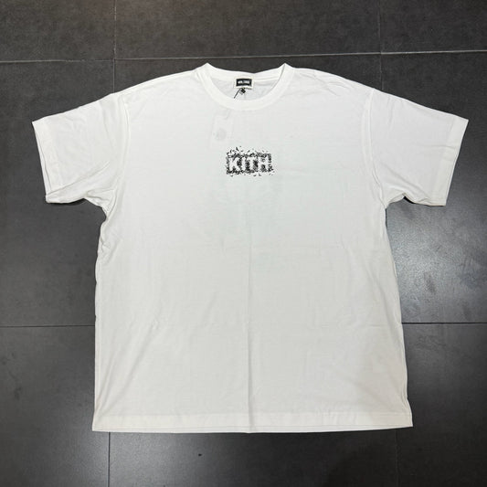 Kith x Batman Bats Box Logo Tee - White