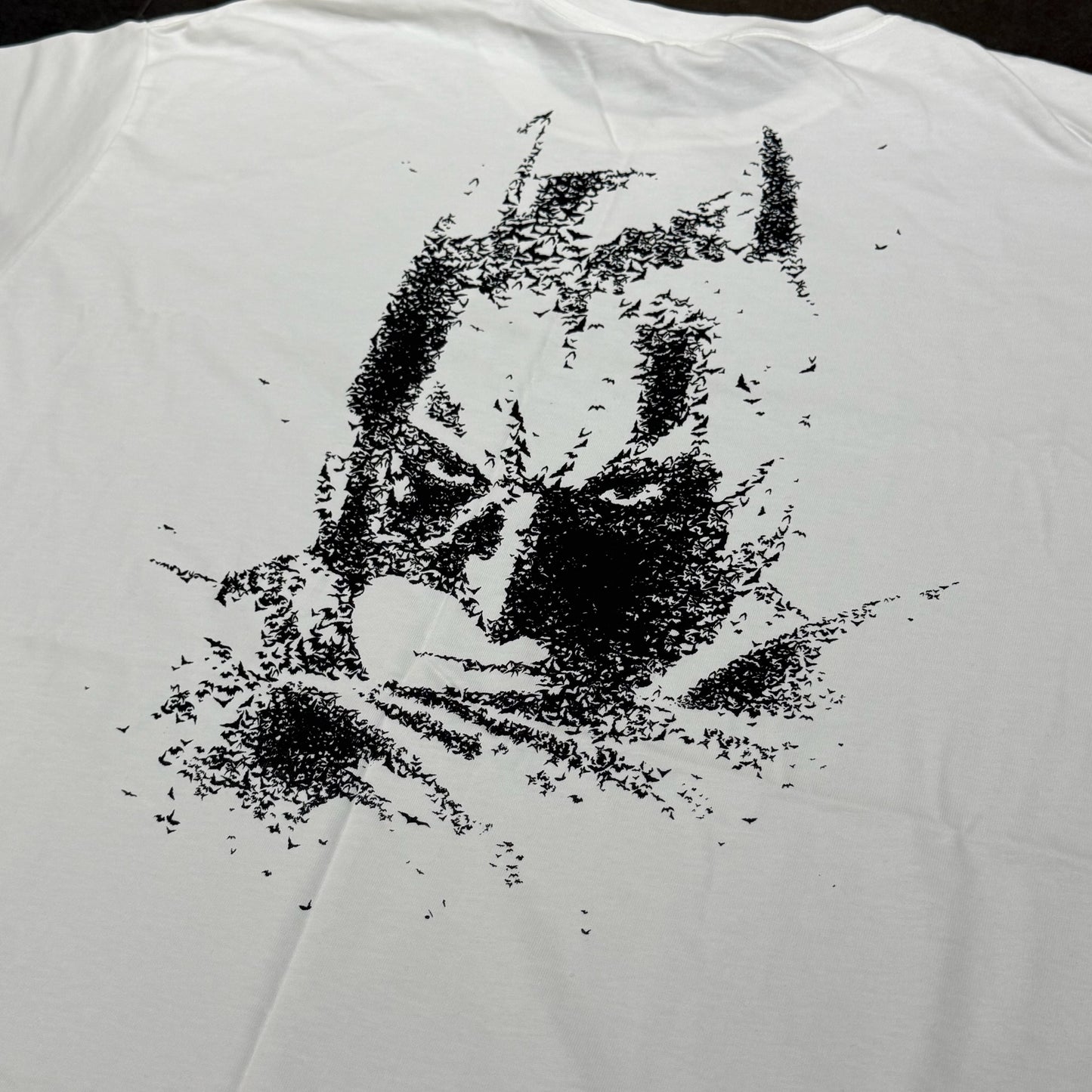 Kith x Batman Bats Box Logo Tee - White