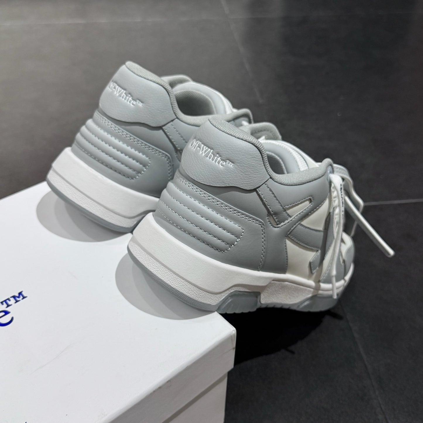 Off White Out Of Office - Light Grey