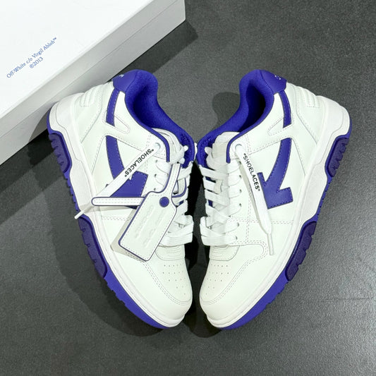 Off White Out Of Office - White & Dark Blue