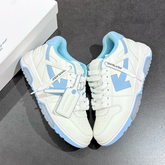 Off White Out Of Office - White & Light Blue