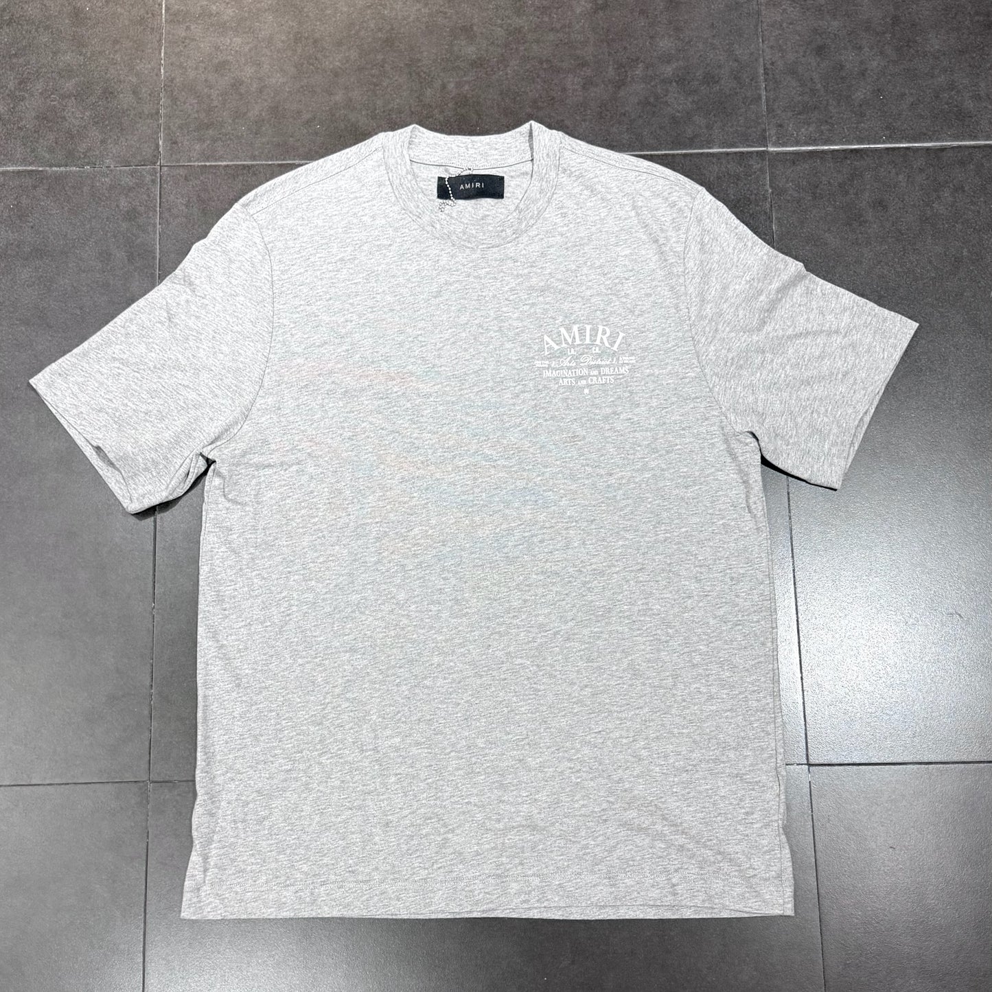 Amiri Print Art District Tee - Grey