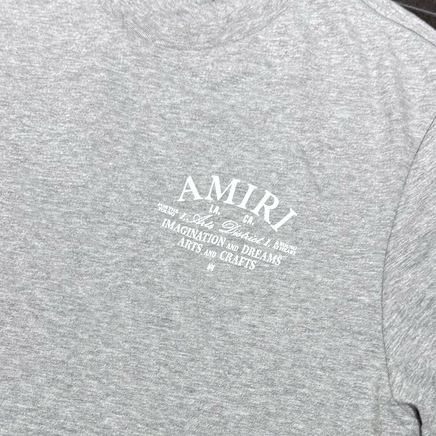 Amiri Print Art District Tee - Grey