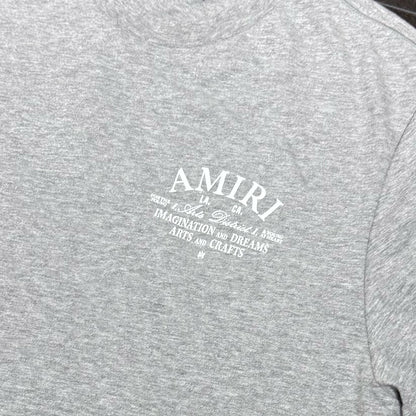 Amiri Print Art District Tee - Grey