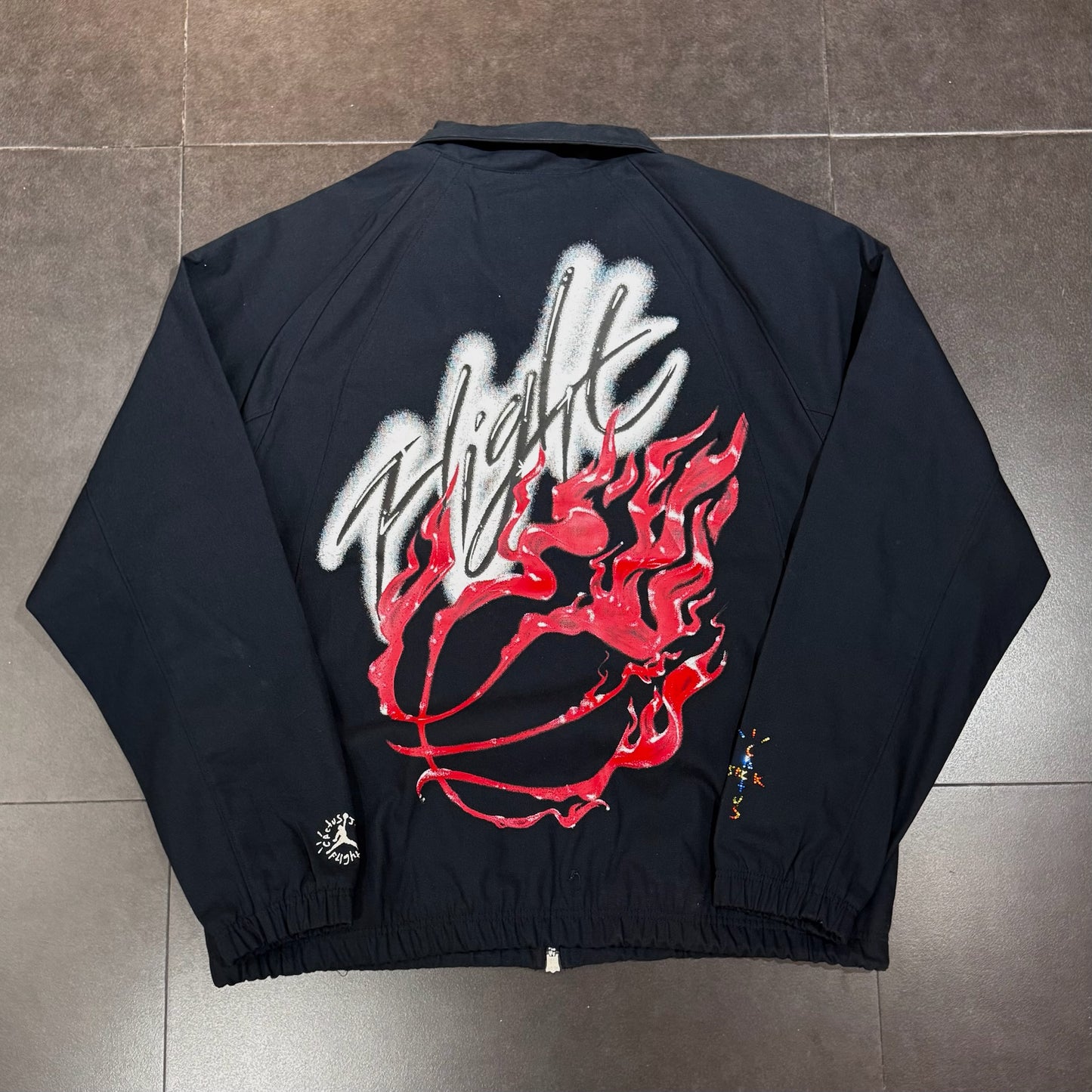 Jordan x Travis Scott Woven Jacket - Black