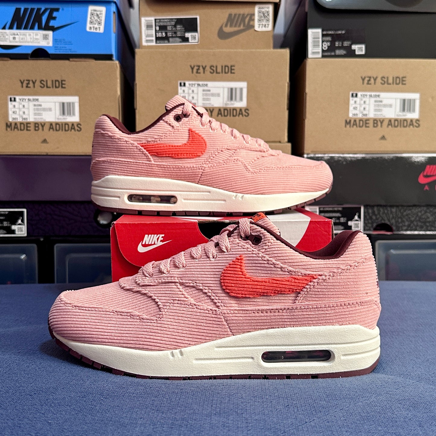 Nike Air Max 1 PRM - Corduroy Coral Stardust