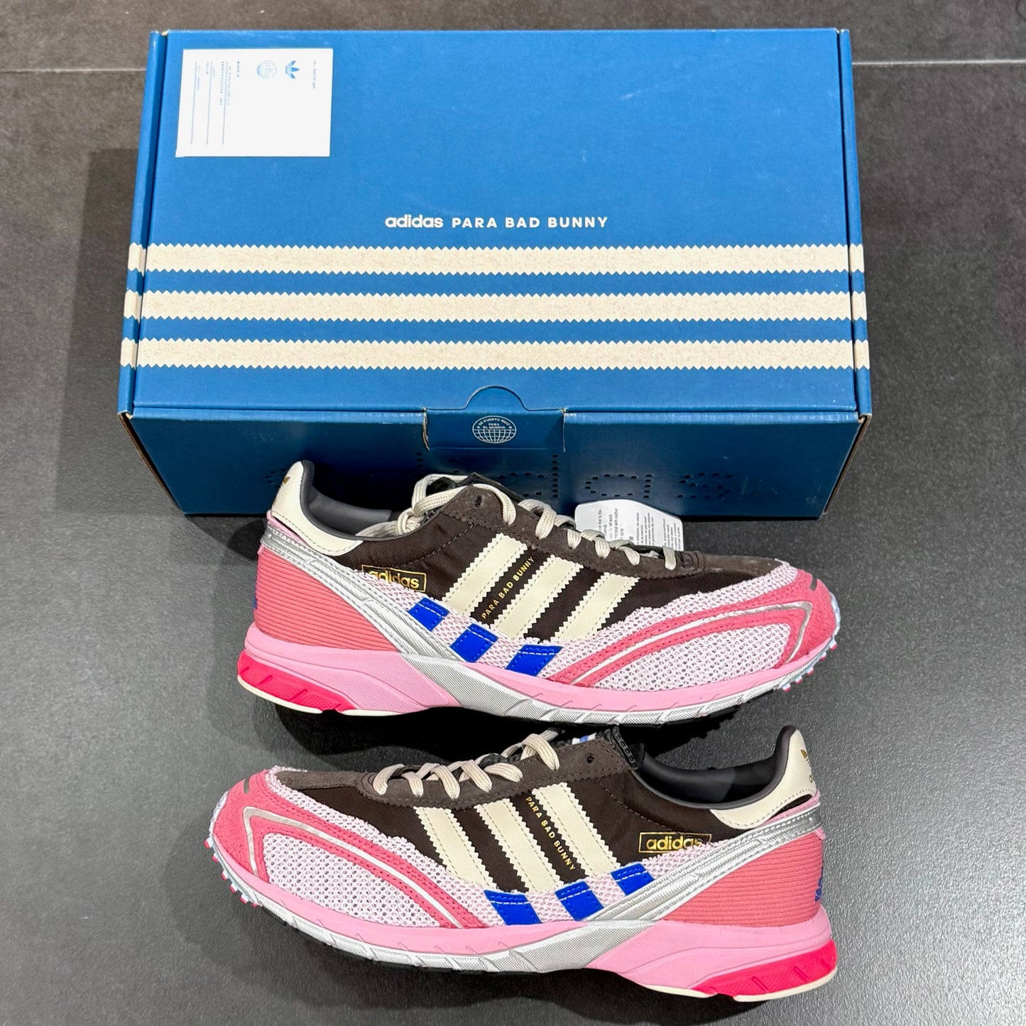Adidas x Bad Bunny Adizero SL 72 - Brown Clear Pink