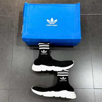 Balenciaga x Adidas Speed Trainer - Black/White OG