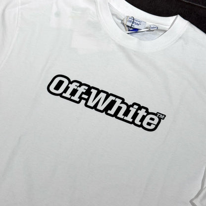 Off-White Outline Skate Tee - White