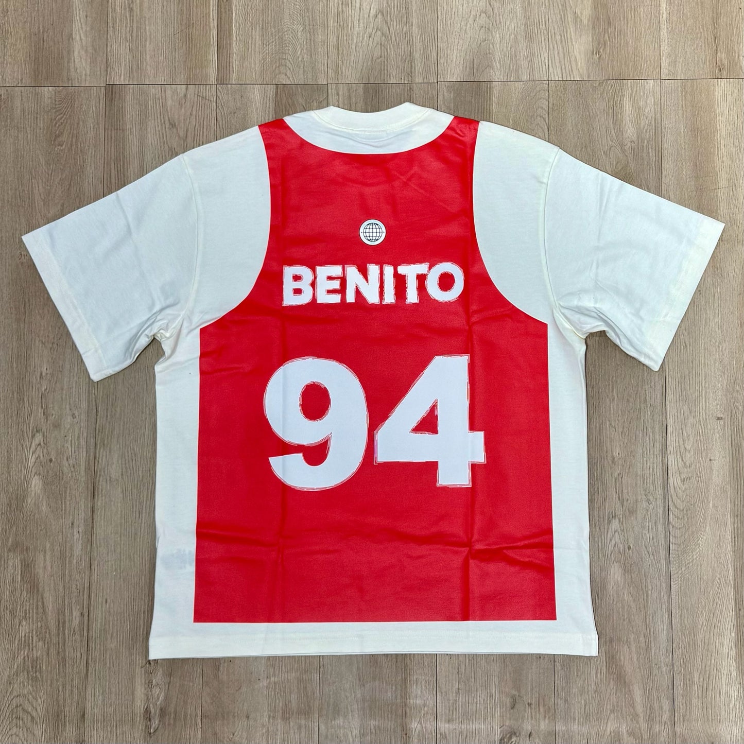 Bad Bunny Merch Puerto Rico Jersey Tee - Cream